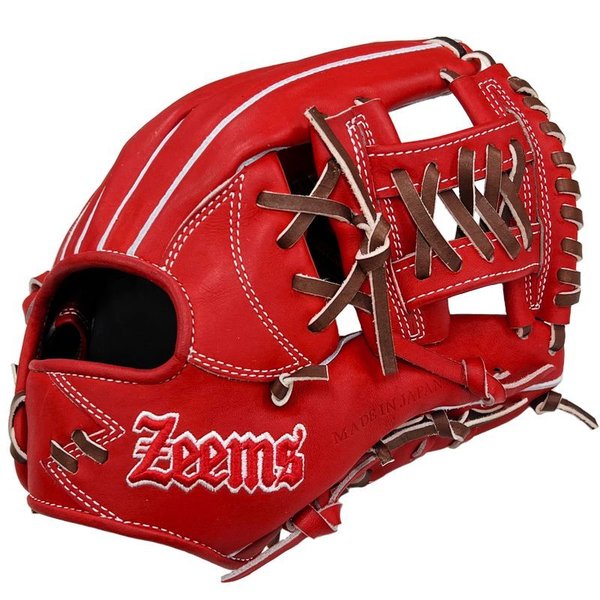Zeems ジームス 野球 軟式グラブ グローブ 内野手用(中) 右投げ