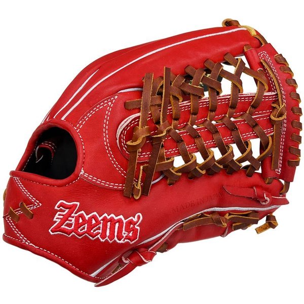 Zeems ジームス 野球 軟式グラブ グローブ 外野手用(中) 右投げ