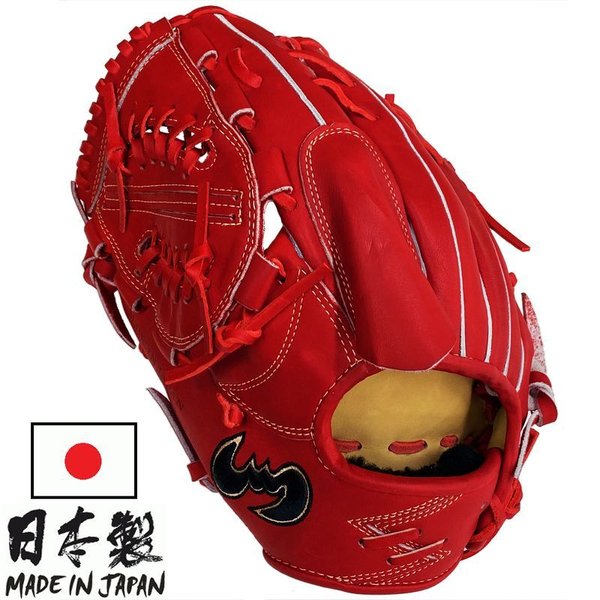 Zeems 左投げ用 ジームス 野球 軟式グラブ グローブ 三方親 投手