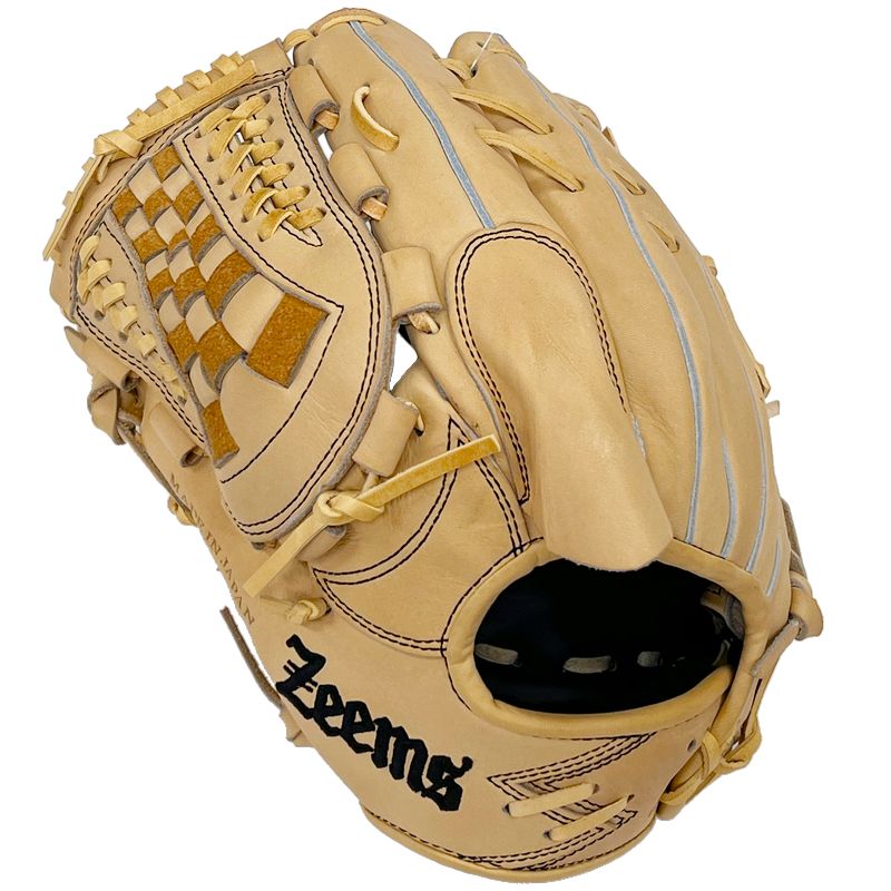 ジームス 左投げ 一般硬式 三方親 グローブ グラブ 極美品 内野用 限定モデル Zeems 左投げ用 ジームス 野球 硬式グラブ グローブ 三方親 投手