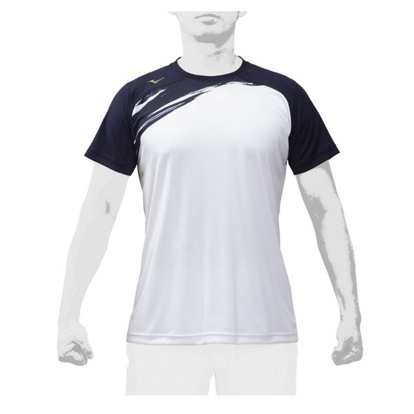 MIZUNO（ミズノ） ミズノプロ 野球 グラフィックTシャツ 12JA0T04
