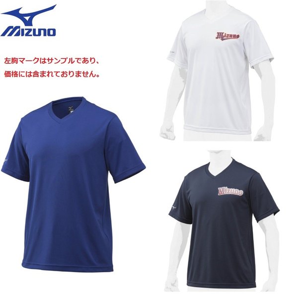 販売 ミズノ tシャツ v字