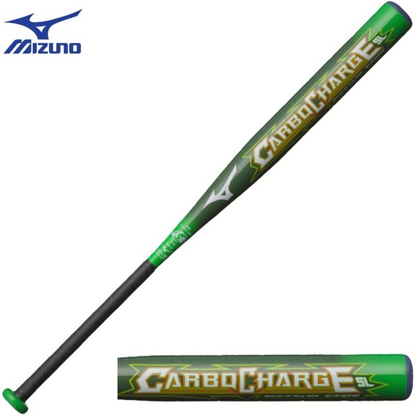 ミズノ MIZUNO CHARGE ソフトボール用バット MIZUNO（ミズノ） ソフトボール カーボンバット 3号 ゴムソフト用