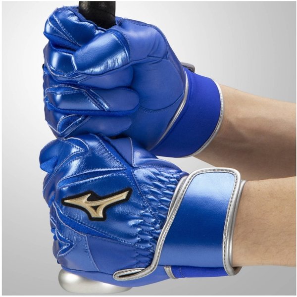 MIZUNO（ミズノ） 野球 バッティンググローブ 手袋 ブライトレザー