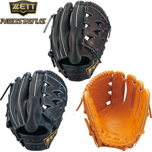 ZETT ネオステイタス 一般 大人用 軟式 野球 グローブ グラブ 状態良好品 ゼット（ZETT） 野球 軟式グラブ グローブ 投手用 ネオステイタス VL