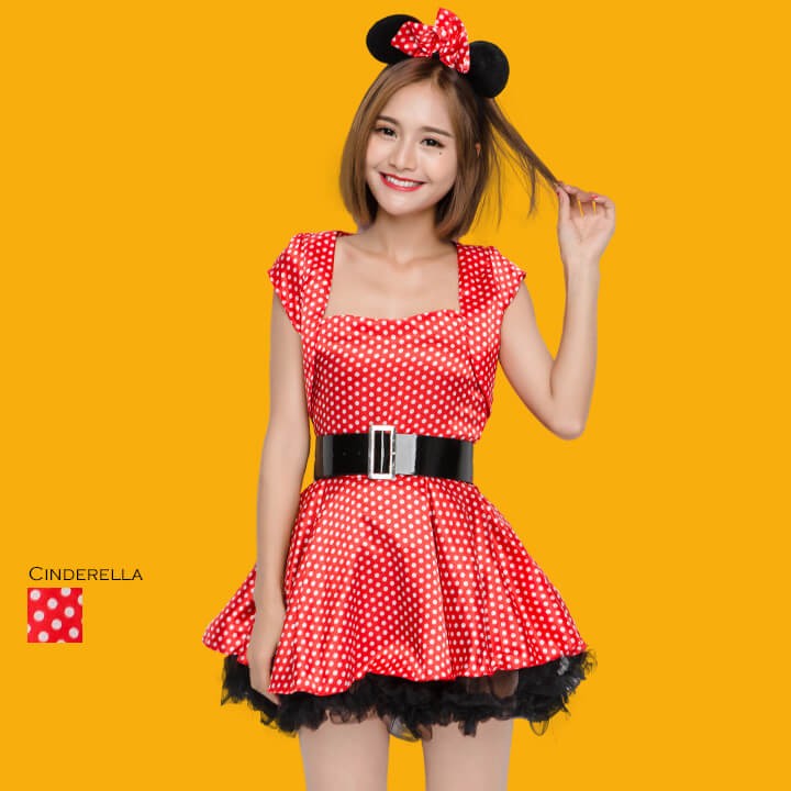 You Color ハロウィン アニメ キャラクター マウス コスチューム コス