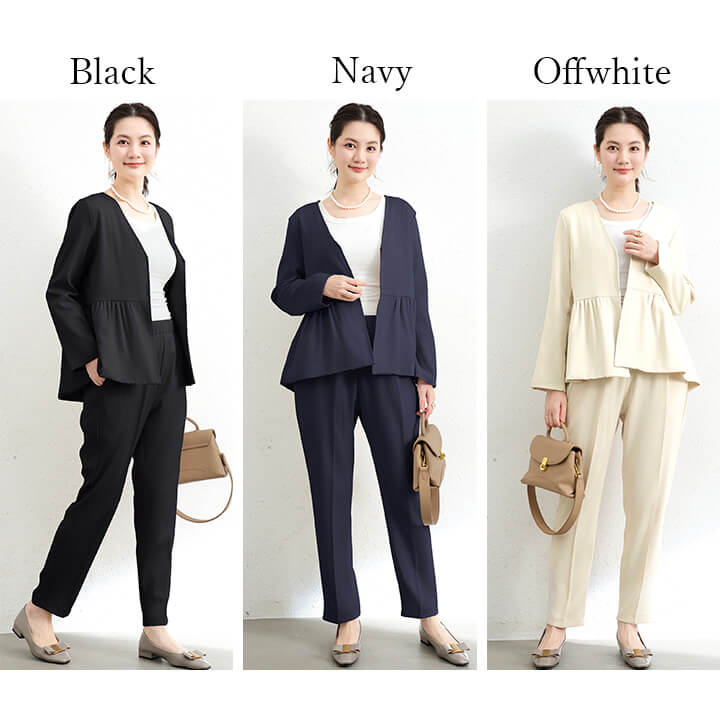 You Color セットアップ レディース セレモニースーツ パンツスーツ
