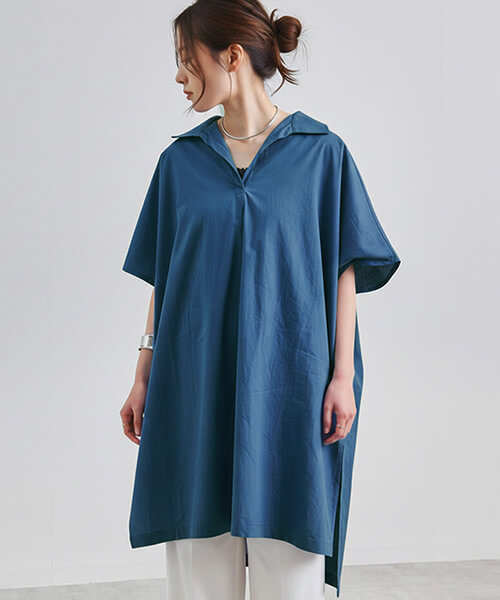 チュニック（袖タイプ：五分袖）｜ワンピース、チュニック