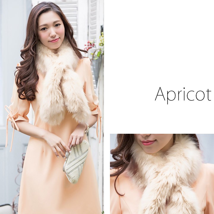 You Color 結婚式 フェイクファー ボレロ ケープ パーティー 成人式