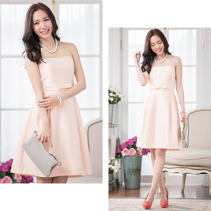 You Color パーティードレス 結婚式 ワンピース 2way 着まわし レース