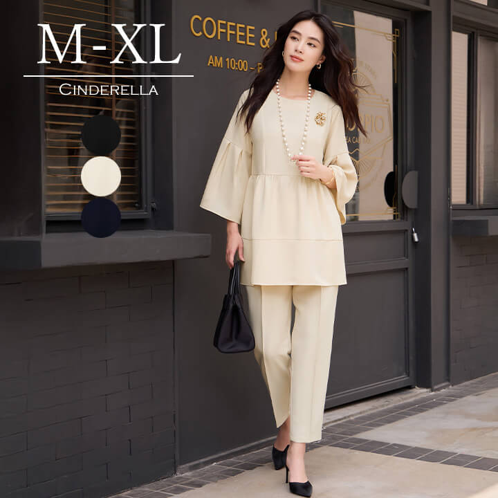 You Color パンツスーツ セットアップ パーティードレス レディース