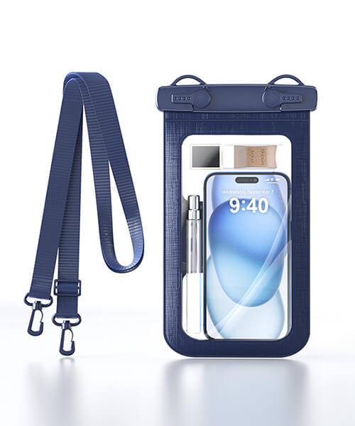 スマホ防水ケース スマホケース IPX8認定 完全防水 水中撮影可能