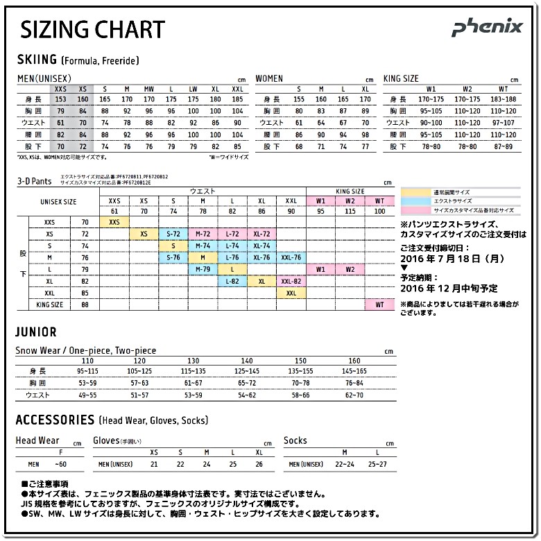 フェニックス（PHENIX） 16-17 【グローブ/限定品】 Tri-Finger Over