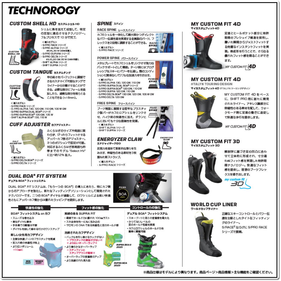 SALOMON（サロモン） 2025-26 S/PRO ALPHA 130（S/プロ アルファ 130