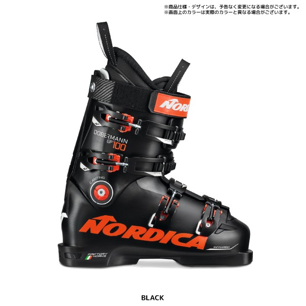 21-22 NORDICA（ノルディカ）【スキーブーツ/数量限定】 DOBERMANN GP100 LC （ドーベルマン GP100 LC）【スキー靴】