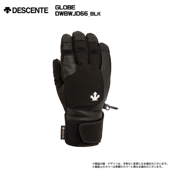 DESCENTE デサント レザー　3フィンガーグローブ　ブラック　LL(O) DESCENTE（デサント） 2023-24 3 FINGER MITTEN（3フィンガーミトン
