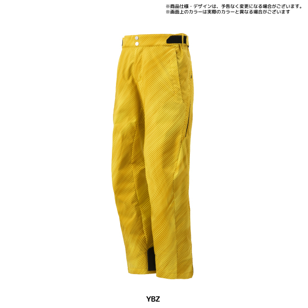 【新品タグ付き】デサントスキーパンツ イエロー ￥27500（税込） DESCENTE（デサント） 21-22 【スキーパンツ/在庫処分品】 S.I.O