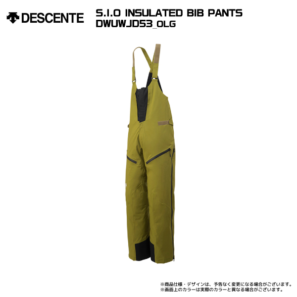 2023-24 DESCENTE（デサント）S.I.O INSULATED BIB PANTS / DWUWJD53