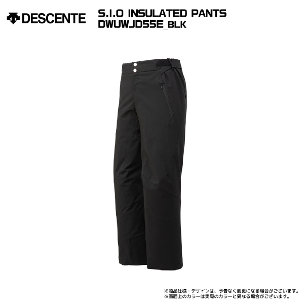 【注文期間7/3迄】23-24 DESCENTE（デサント）【12月納品/早期ご予約】 S.I.O INSULATED PANTS / DWUWJD55E（無地）【スキーパンツ/受注生産/Eサイズ】