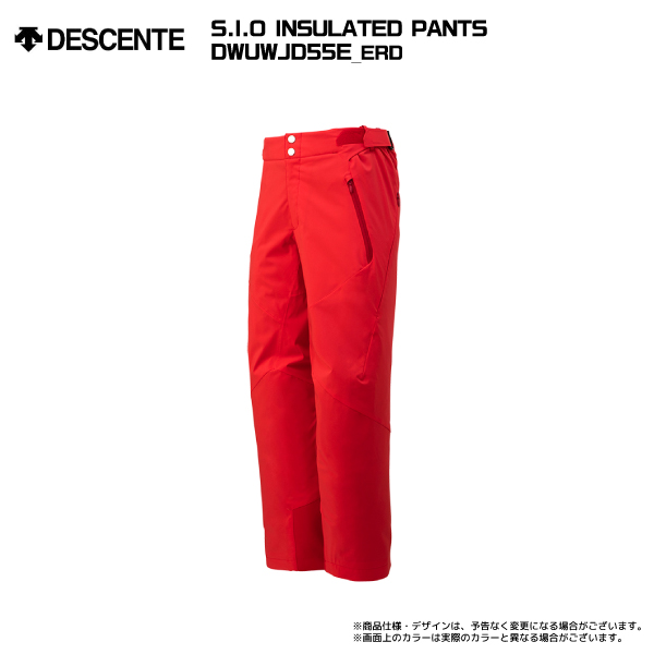 【注文期間7/3迄】23-24 DESCENTE（デサント）【12月納品/早期ご予約】 S.I.O INSULATED PANTS / DWUWJD55E（無地）【スキーパンツ/受注生産/Eサイズ】