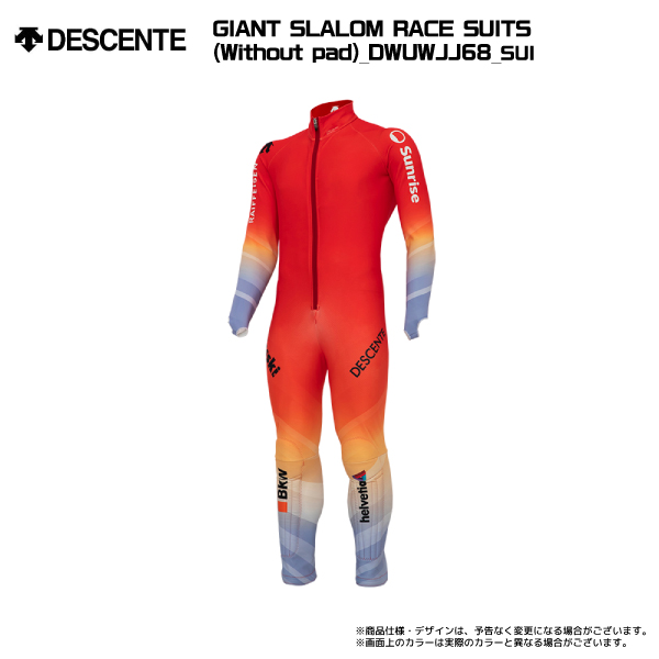 2023-24 DESCENTE（デサント）GIANT SLALOM RACE SUITS（Without pad）/ DWUWJJ68【レーシングワンピース/数量限定】｜linkfast｜04