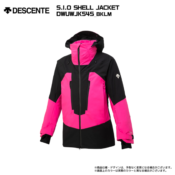 【注文期間7/3迄】23-24 DESCENTE（デサント）【ジャケット/早期予約】 S.I.O SHELL JACKET / DWUWJK54S【12月納品/受注生産】