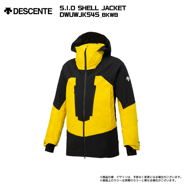 【注文期間7/3迄】23-24 DESCENTE（デサント）【ジャケット/早期予約】 S.I.O SHELL JACKET / DWUWJK54S【12月納品/受注生産】