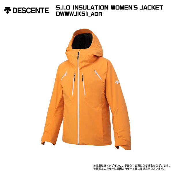 【注文期間7/3迄】23-24 DESCENTE（デサント）【ジャケット/早期予約】 S.I.O INSULATION WOMENS JACKET / DWWWJK51【12月納品/受注生産】