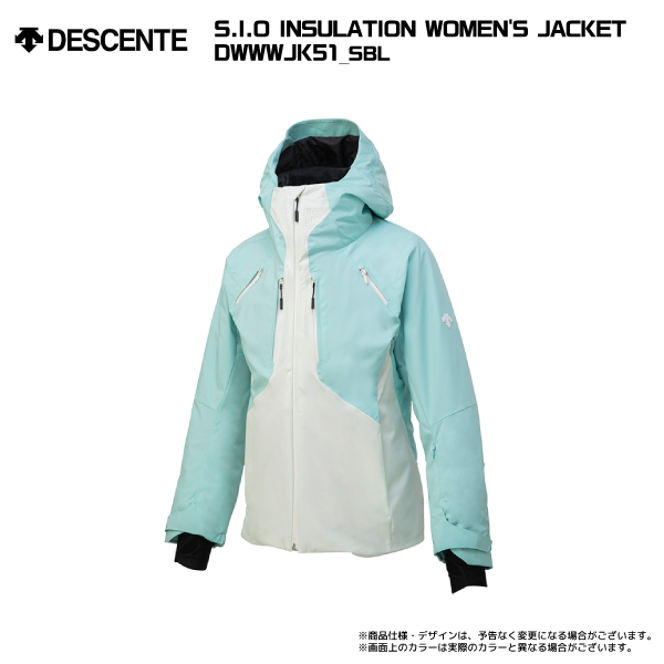 【注文期間7/3迄】23-24 DESCENTE（デサント）【ジャケット/早期予約】 S.I.O INSULATION WOMENS JACKET / DWWWJK51【12月納品/受注生産】