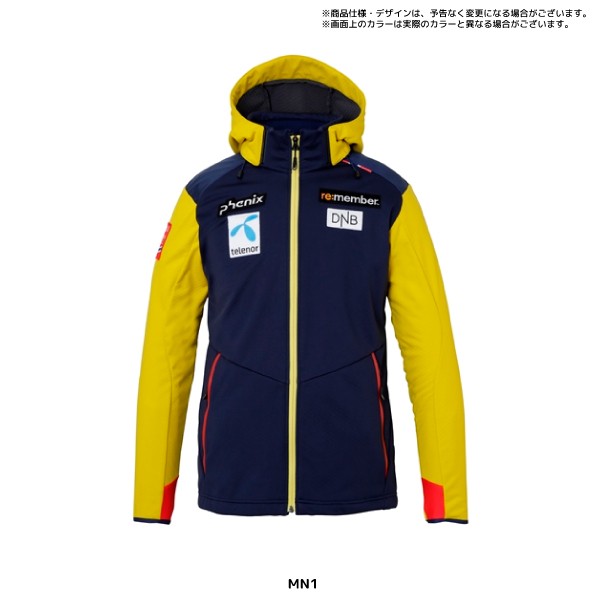20-21 PHENIX（フェニックス）【ミドルジャケット/限定】 Norway Alpine Team Soft Shell  Jacket（ノルウェーチームソフトシェル）EFA72KT01