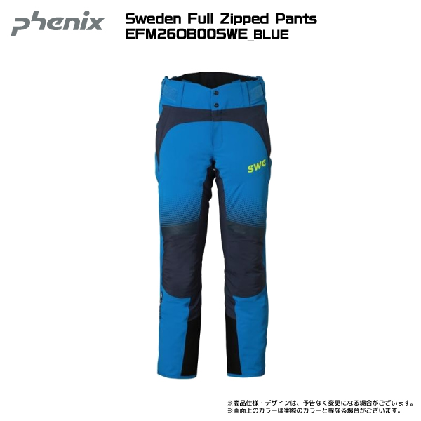 2627 PHENIX Sweden Full Zipped Pants / EFM26OB00SWE
