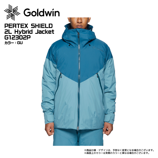 2022-23 GOLDWIN（ゴールドウィン）PERTEX SHIELD 2L Hybrid Jacket（ハイブリッドジャケット）/  G12302P【スキージャケット】【在庫処分セール】