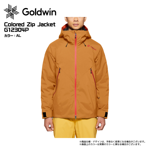 22-23 GOLDWIN（ゴールドウィン）【ウェア/在庫処分品】 Colored Zip Jacket（カラードジップジャケット）/ G12304P【スキージャケット】｜linkfast｜04