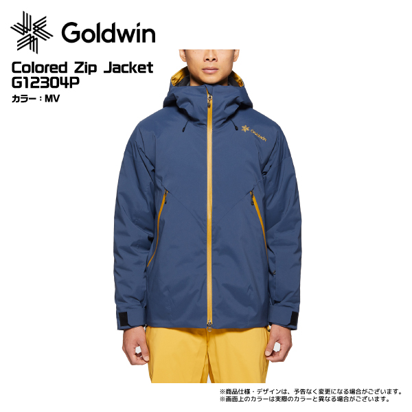 22-23 GOLDWIN（ゴールドウィン）【ウェア/在庫処分品】 Colored Zip Jacket（カラードジップジャケット）/ G12304P【スキージャケット】｜linkfast｜02