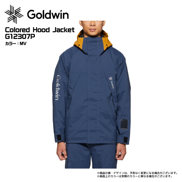 22-23 GOLDWIN（ゴールドウィン）【ウェア/数量限定品】 Colored Hood Jacket（カラードフードジャケット）/ G12307P【スキージャケット】｜linkfast