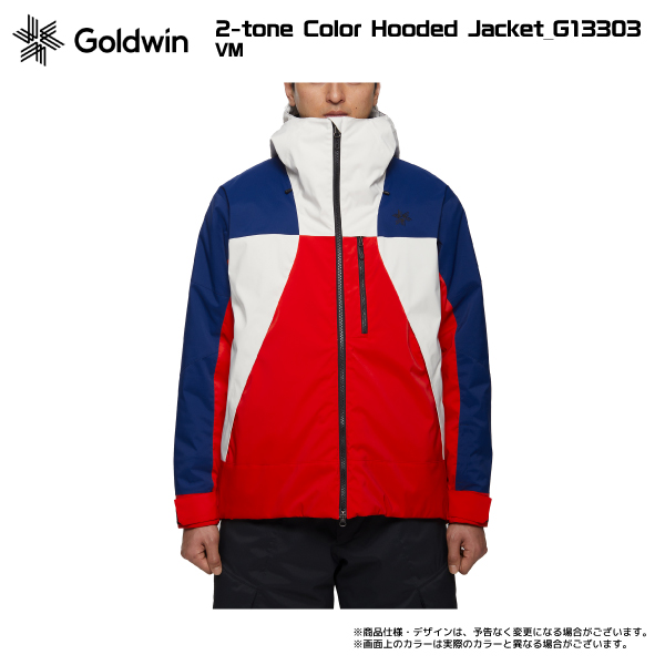 2023-24 GOLDWIN（ゴールドウィン）2-tone Color Hooded Jacket...