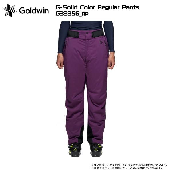 2023-24 GOLDWIN（ゴールドウィン）G-Solid Color Regular Pants（ソリッドカラーレギュラーパンツ）G33356【スキーパンツ/数量限定】｜linkfast｜06