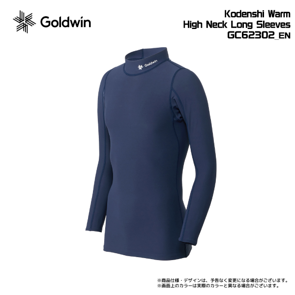 2022-23 GOLDWIN（ゴールドウィン）Kodenshi Warm High Neck Long Sleeves（光電子 ハイネック長袖）GC62302【アンダーウェア】【在庫処分セール】