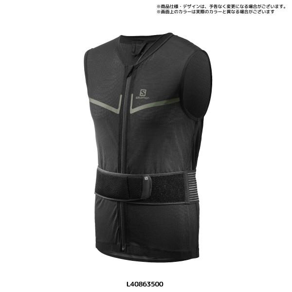 20-21 SALOMON（サロモン）【プロテクター/軽量】 FLEXCELL LIGHT VEST （フレックスセル ライトベスト）L40863500【バックプロテクター】｜linkfast｜02