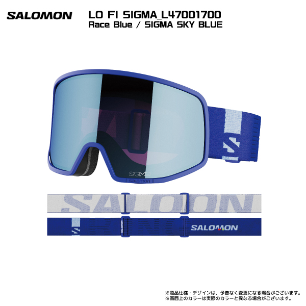 22-23 SALOMON（サロモン）【スノーゴーグル/数量限定】 LO FI SIGMA 