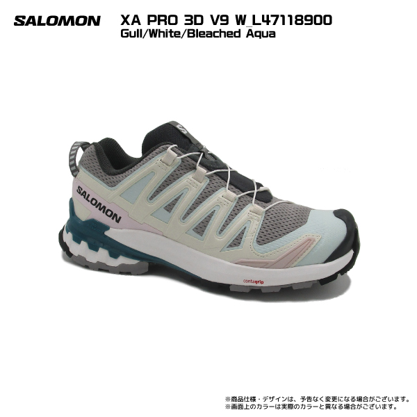 SALOMON（サロモン）XA PRO 3D V9 W（XAプロ 3D V9ウィメンズ）【レディストレイルラン/ハイクシューズ】【2023/数量限定】