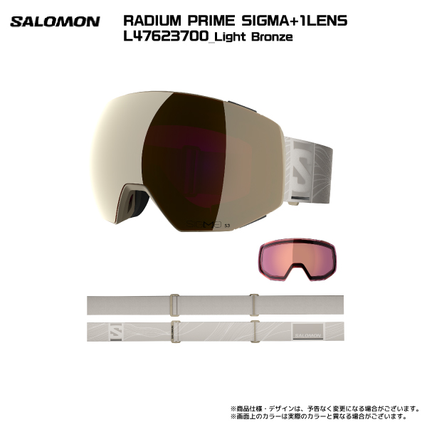 SALOMON（サロモン） 2024-25 RADIUM PRIME SIGMA + 1LENS（ラディウム