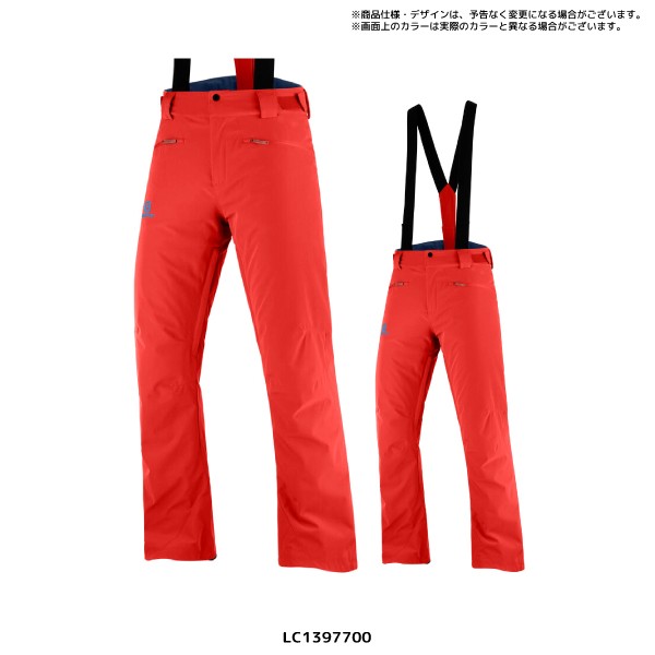 20-21 SALOMON（サロモン）【スキーパンツ/数量限定品】 STANCE PANT M（スタンスパンツメンズ）【スキーパンツ】