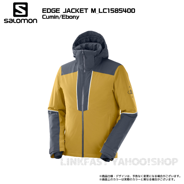 21-22 SALOMON（サロモン）【スキーウェア/在庫処分品】 EDGE JACKET M（エッジジャケット メンズ）【スキージャケット】