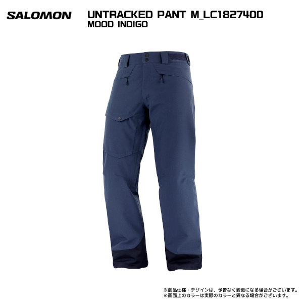 2022-23 SALOMON（サロモン）UNTRACKED PANT（アントラックパンツ メンズ）【スキーパンツ】【在庫処分セール】