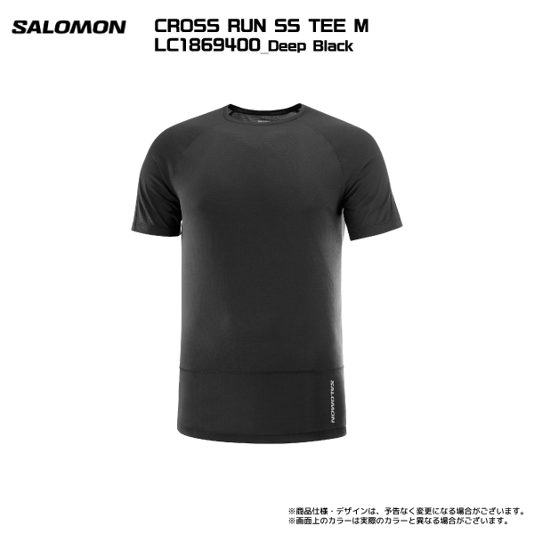 SALOMON（サロモン）CROSS RUN SS TEE M（クロスラン ショートスリーブティー メンズ）【ランニングTシャツ】【2023/吸汗速乾Tシャツ】｜linkfast｜02