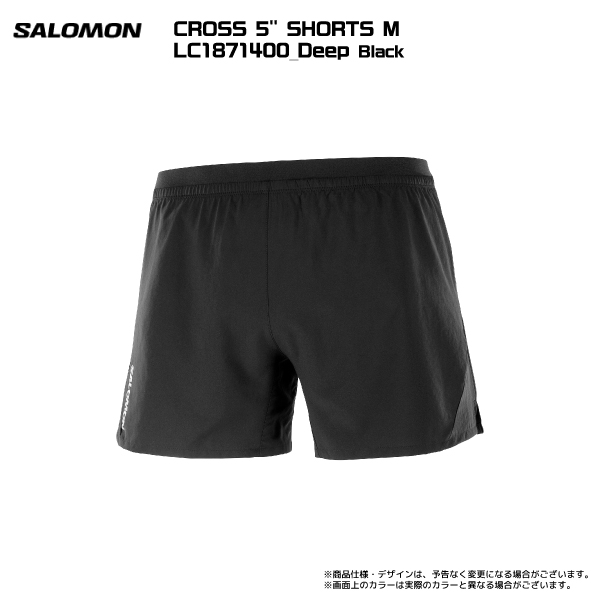 SALOMON（サロモン）CROSS 5'' SHORTS M（クロス5 ショート メンズ）【軽量速乾/ショートパンツ】【2023/数量限定】｜linkfast｜02