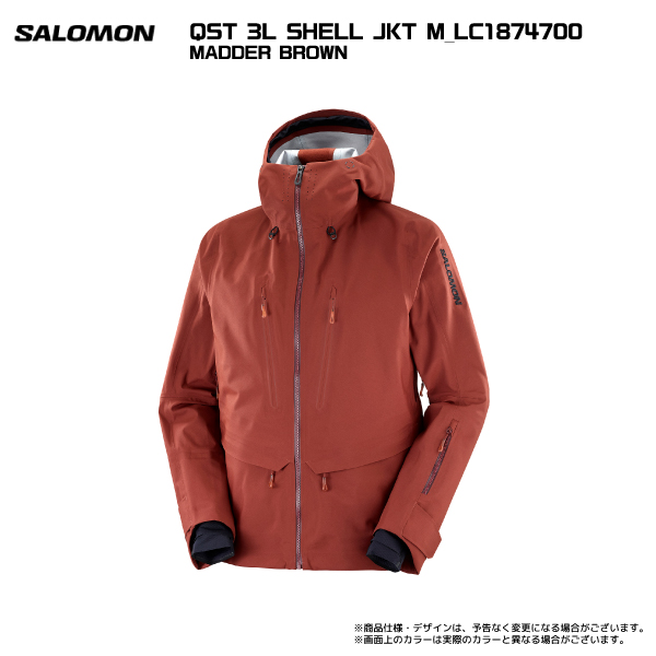 2022-23 SALOMON（サロモン）QST 3L SHELL JKT（クエスト 3レイヤー シェルジャケット メンズ）【スキージャケット】【在庫処分セール】｜linkfast｜03