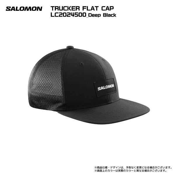 SALOMON（サロモン）TRUCKER FLAT CAP（トラッカーフラットキャップ）【アウトドア...