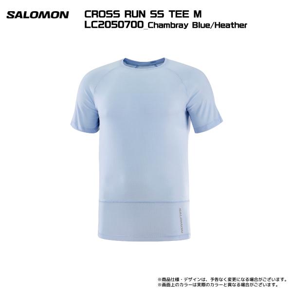 SALOMON（サロモン）CROSS RUN SS TEE M（クロスラン ショートスリーブティー メンズ）【ランニングTシャツ】【2023/在庫処分セール】｜linkfast｜02